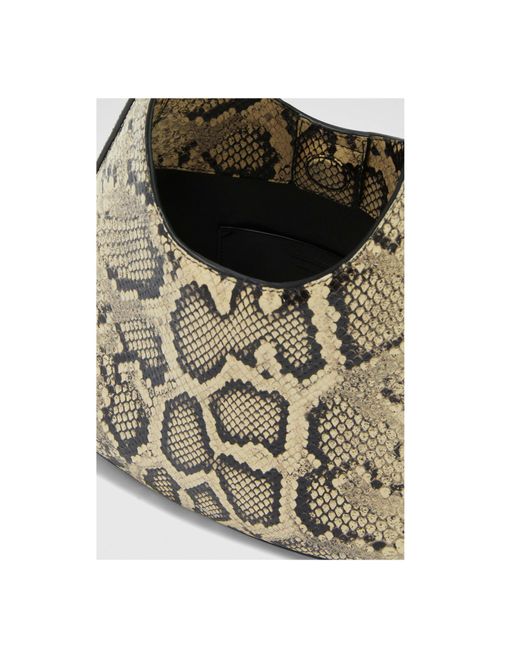 Jil Sander Metallic Eldorado Small Printed Shoulder Bag