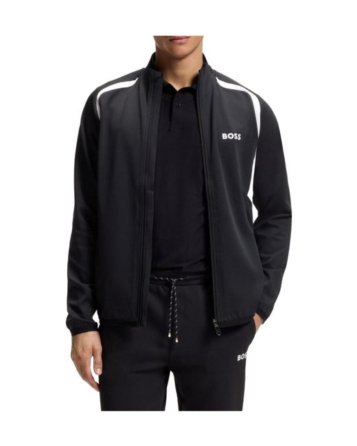 Boss Black Full-Zip Track Jacket for men