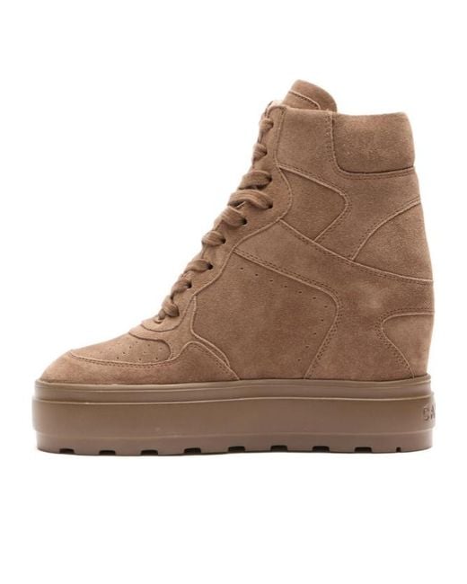 Casadei Brown High Top Sneakers