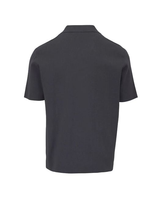 Vince Black Short-Sleeved Shirt for men