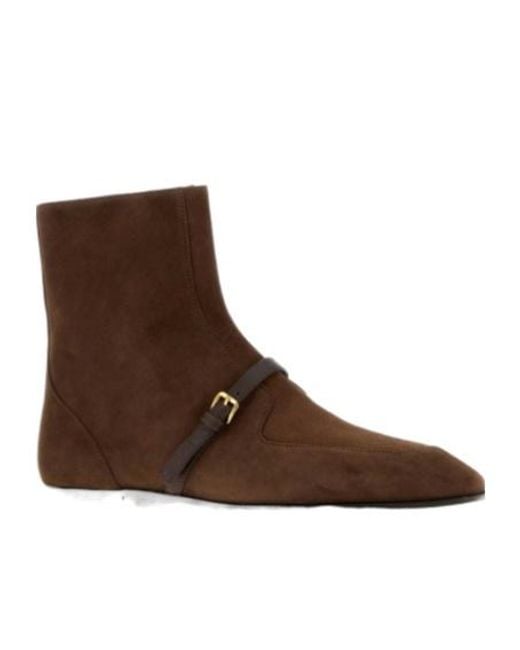 Church's Brown Round-Toe Short Boots