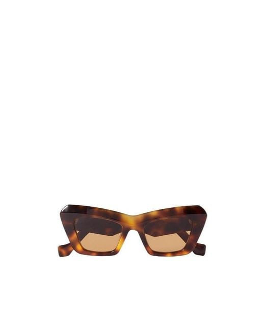 Loewe Brown Cat's Eye Sunglasses