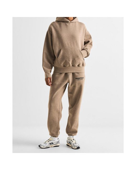 Fear Of God Natural Logo Hoodie