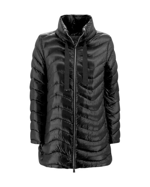 Herno Black Ultralight Resort Short Jacket