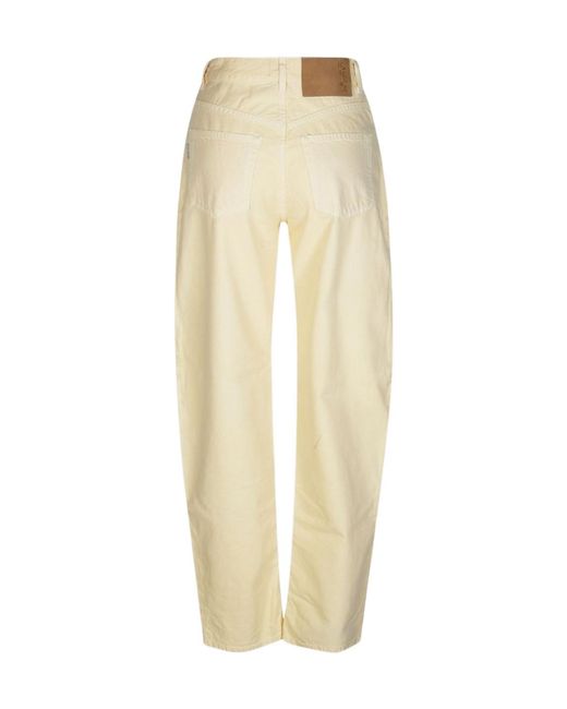 Haikure Natural Bibi Twill 45 Straight-Leg Jeans