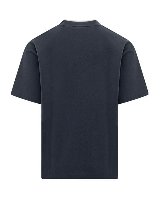 Drole de Monsieur Blue Drôle De Monsieur Dandy Dog Print T-Shirt for men