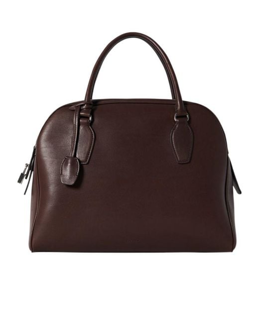 The Row Brown Double-Handle Handbag