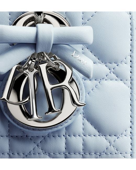 Dior Blue Mini Lady D-Joy Shoulder Bag