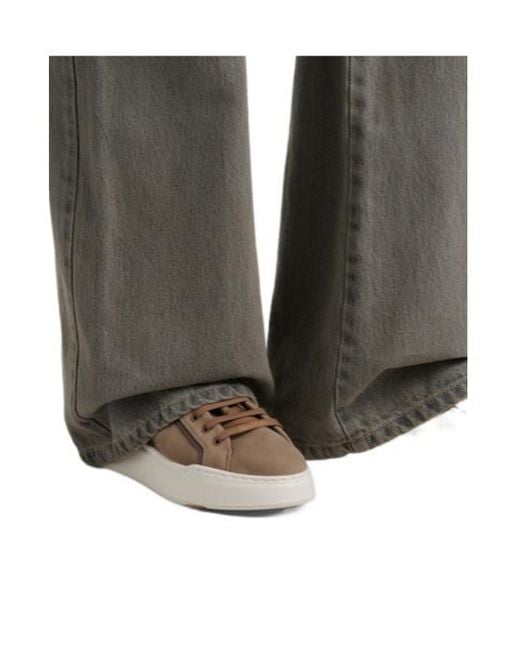 Max Mara Multicolor Suede Platform Sneakers