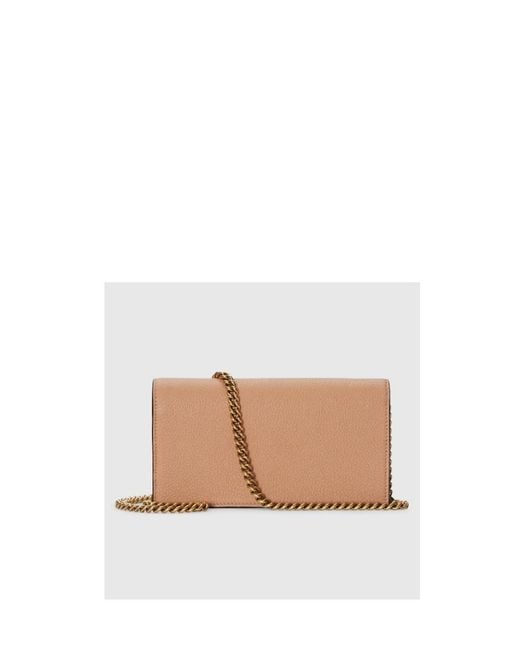 Gucci Natural Interlocking Double G Shoulder Bag