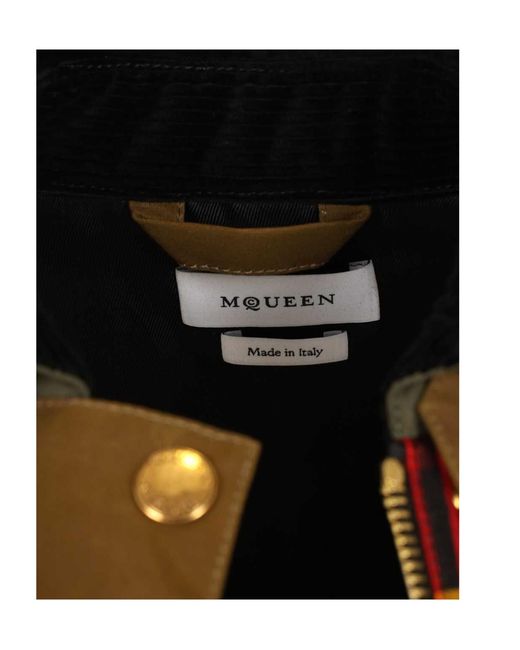 McQueen Multicolor Tartan Ripstop Jacket
