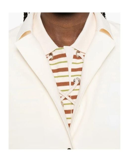 Herno White Polyamide Elastane Jacket