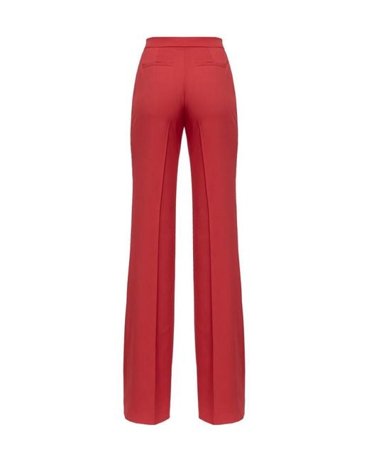 Pinko Straight-Leg Flared Tailored Trousers