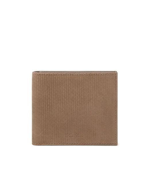Loro Piana Brown Extra Compact Wallet for men
