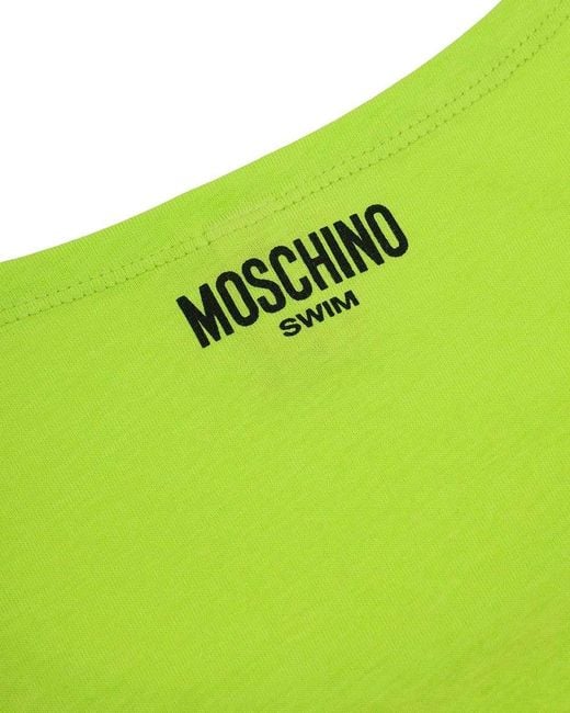 Moschino Green Logo T-Shirt