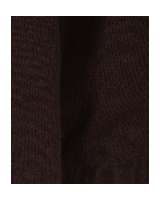Ballantyne Black Crewneck Knitted Jumper for men