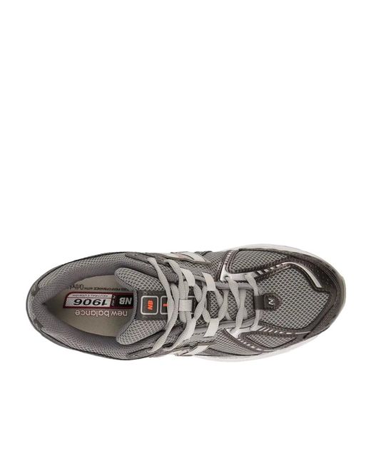 New Balance Gray 1906R Mesh Running Shoes for men