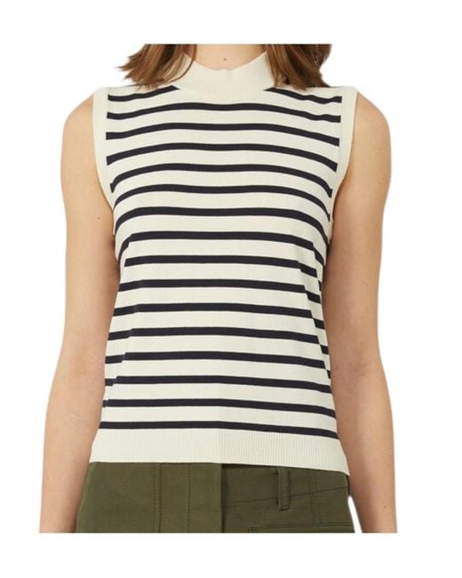 Weekend by Maxmara White Sleeveless Vest
