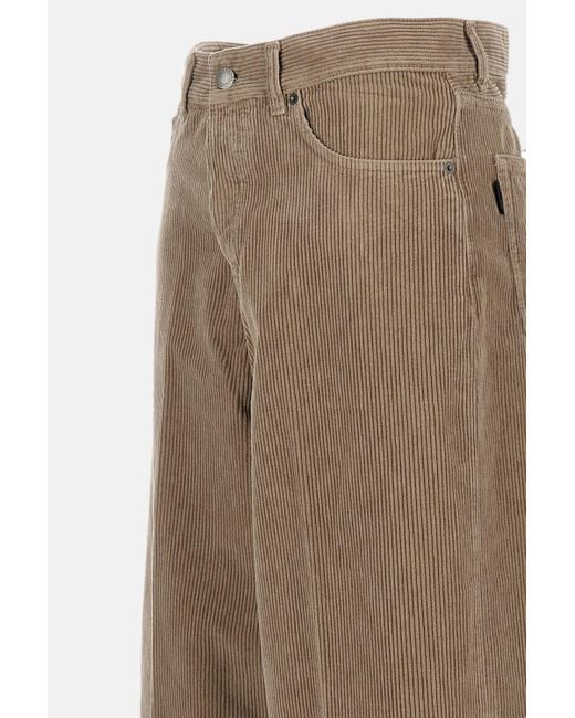 Haikure Natural Bethany Corduroy Wide-Leg Pants