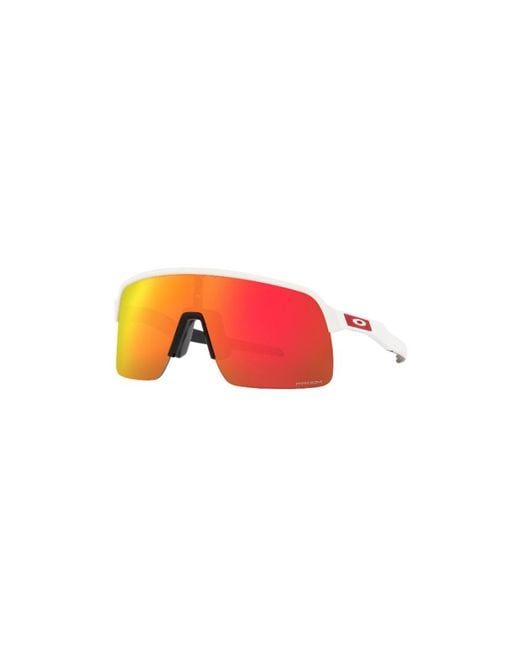 Oakley Red Sutro Lite Shield-Frame Sunglasses for men