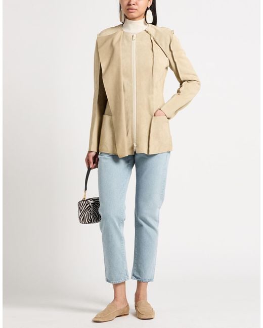Isabel Marant Natural Suede Coat