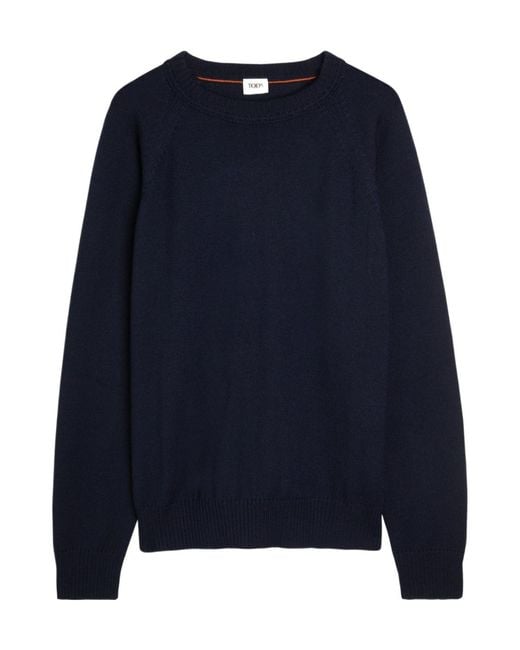 Tod's Blue Wool Sweater for men