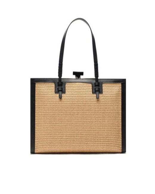 Casadei Black Beaurivage Tote Bag