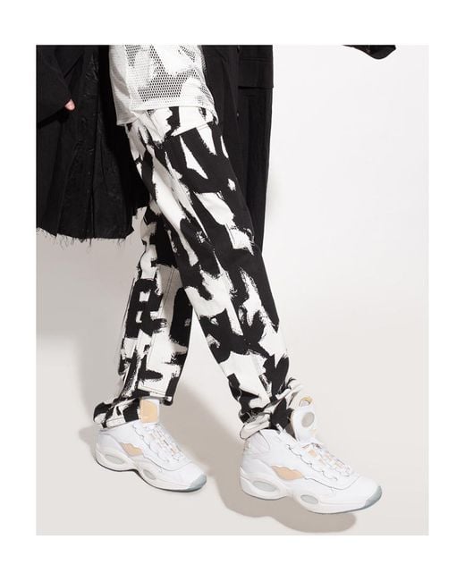スニーカー MAISON MARGIELA  Project 0 TQ Memory OF Sneaker Maison Margiela × Reebok PROJECT 0 TQ MEMORY OF BLACK | AYIN