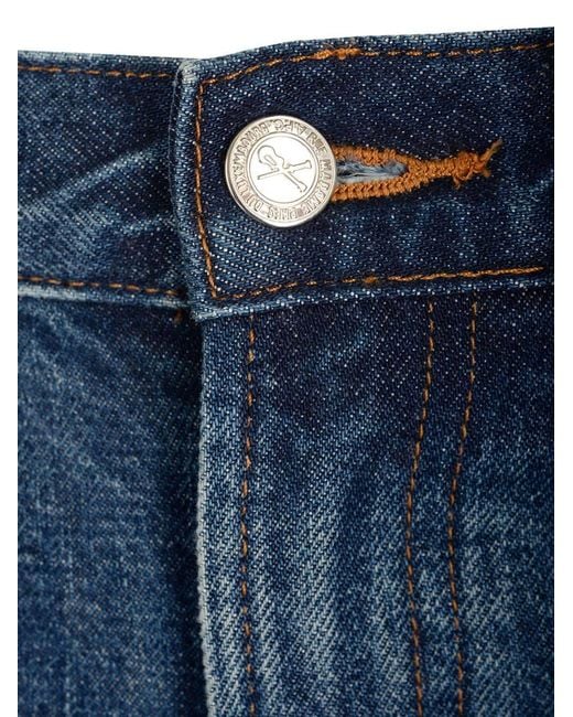 A.P.C. Blue Relaxed Straight-Leg Jeans