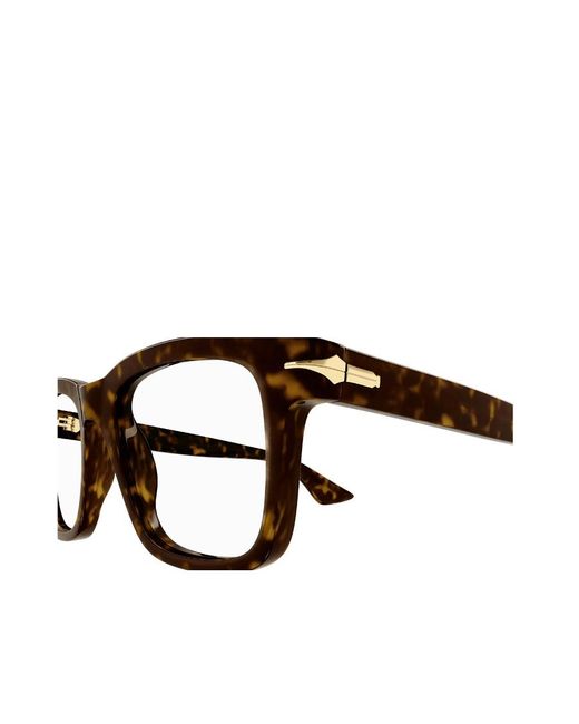 Montblanc White Eyewear Square Frame Glasses for men