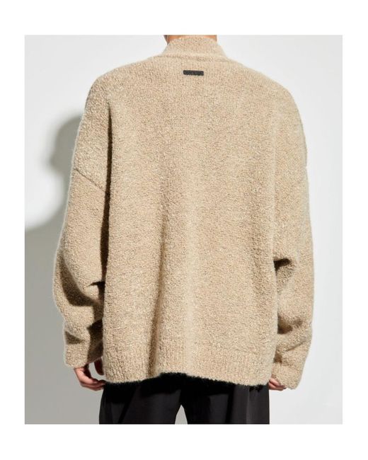 Fear Of God Natural Overlapping V-Neck Sweater for men
