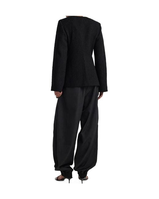 Rohe Black Tweed Jacket