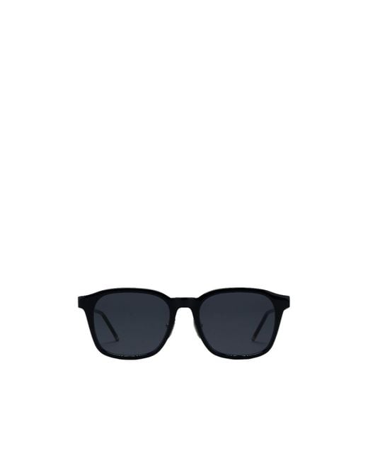 Thom Browne Blue Eyewear Square Frame Sunglasses for men