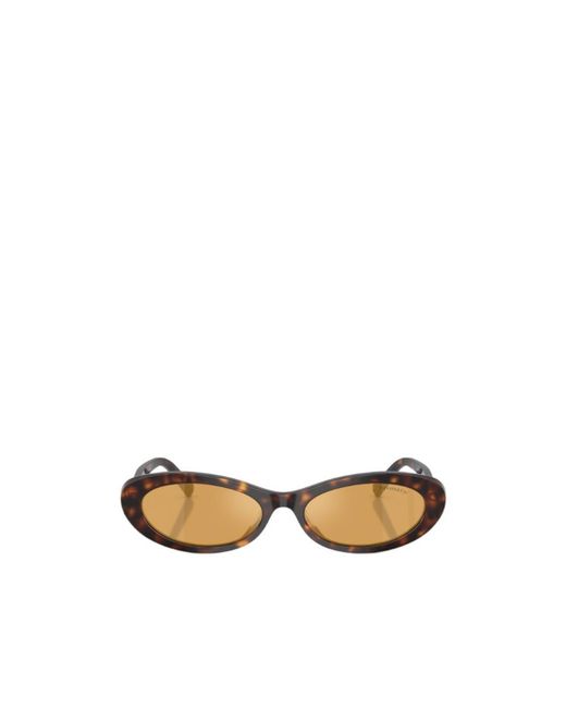 Tiffany & Co White Geometric Sunglasses