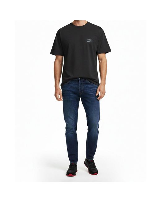 Boss Black Logo Crew-Neck T-Shirt for men