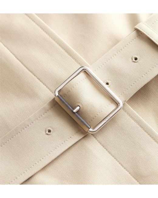 Dior Natural Médaillon Embroidered Trench Coat
