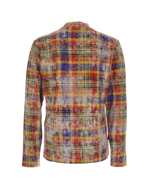 Vivienne Westwood Multicolor Orb Embroidered Turtleneck Sweater for men