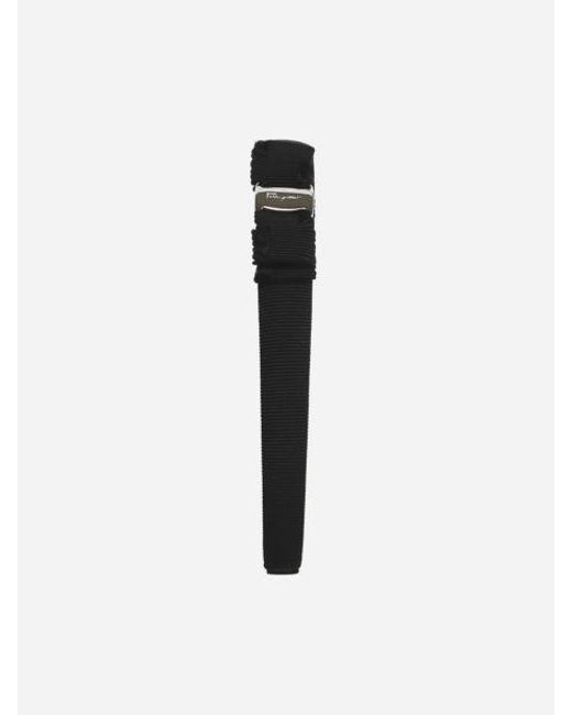 Ferragamo Metallic Vara Bow Headband