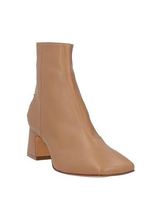 Maison Margiela Brown Minimal Leather Ankle Boots