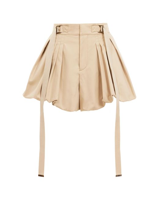 Chloé Natural Mini Balloon Shorts