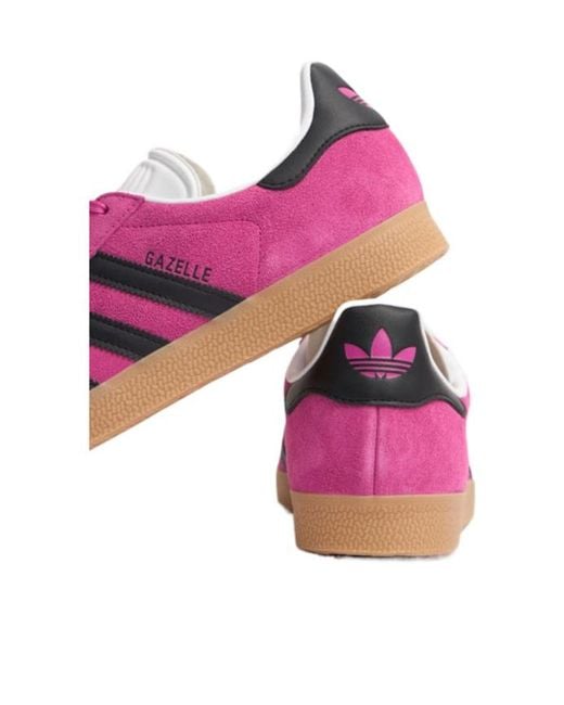 Adidas Originals Purple Laceup Thicksoled Flat Shoes for men