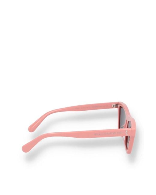 Stella McCartney Blue Eyewear Cat-Eye Frame Sunglasses for men