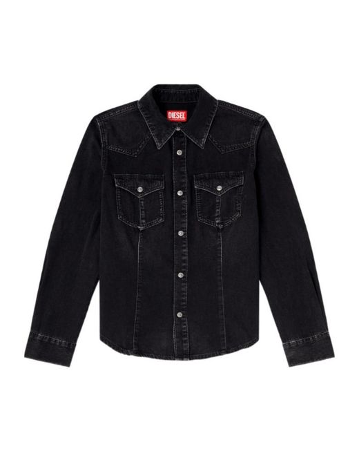 DIESEL Blue De Waves Western Shirt
