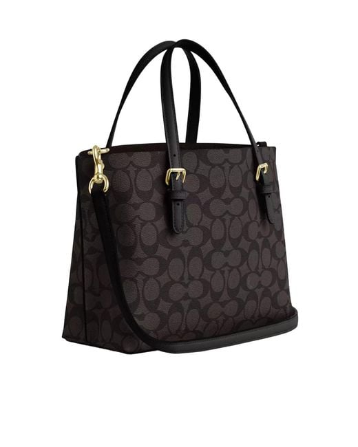 COACH Black Molly Tote Bag