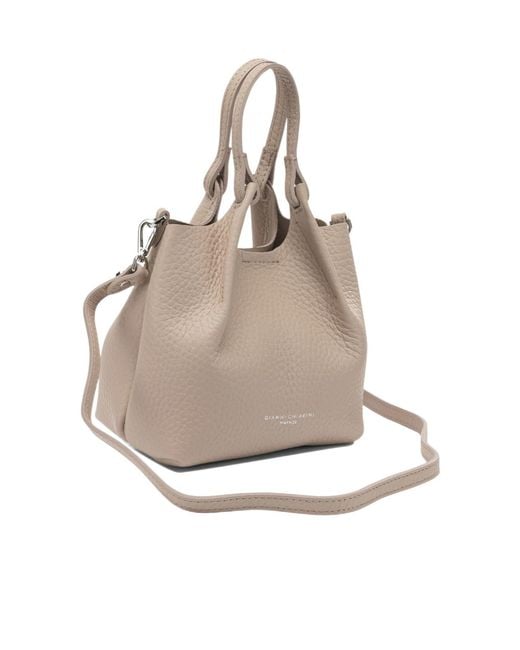 Gianni Chiarini Natural Pebbled Tote Bag