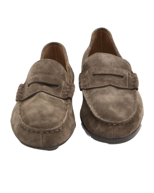 Common Projects Brown Almond Toe Loafers for men