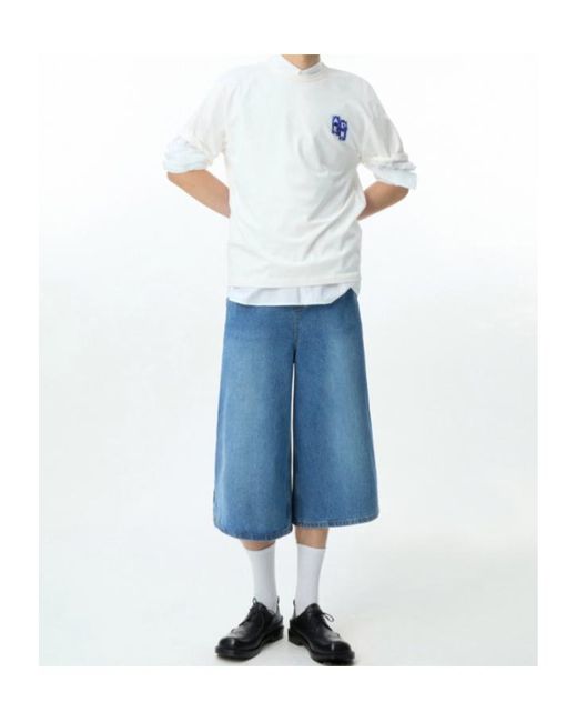 Adererror White Trs Tag T-Shirt 06 for men