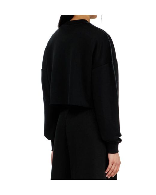 DIESEL Black Blake-Utlt Oval D Crop Top