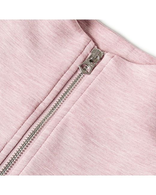 Varley Pink Half-Zip Sweatshirt
