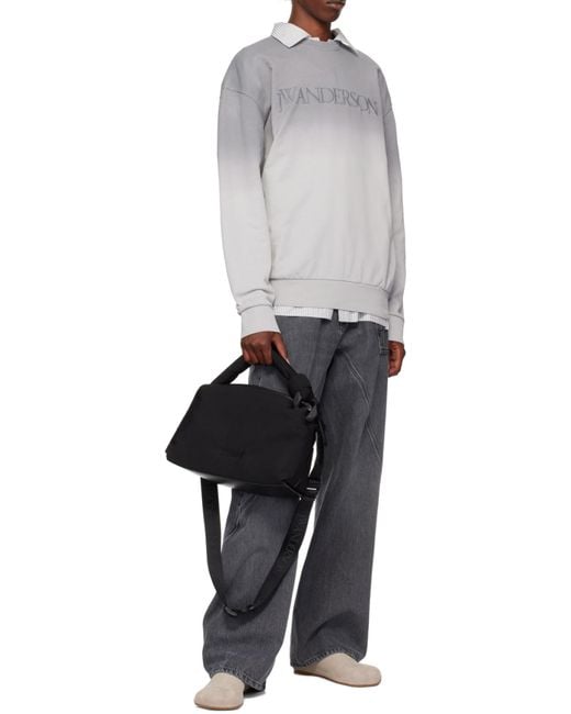 J.W. Anderson Black Jw Anderson Jwa Corner Zipped Top Handle Bag